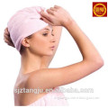 Cotton Terry Toweling Spa Hair drying towel turban towels wrap